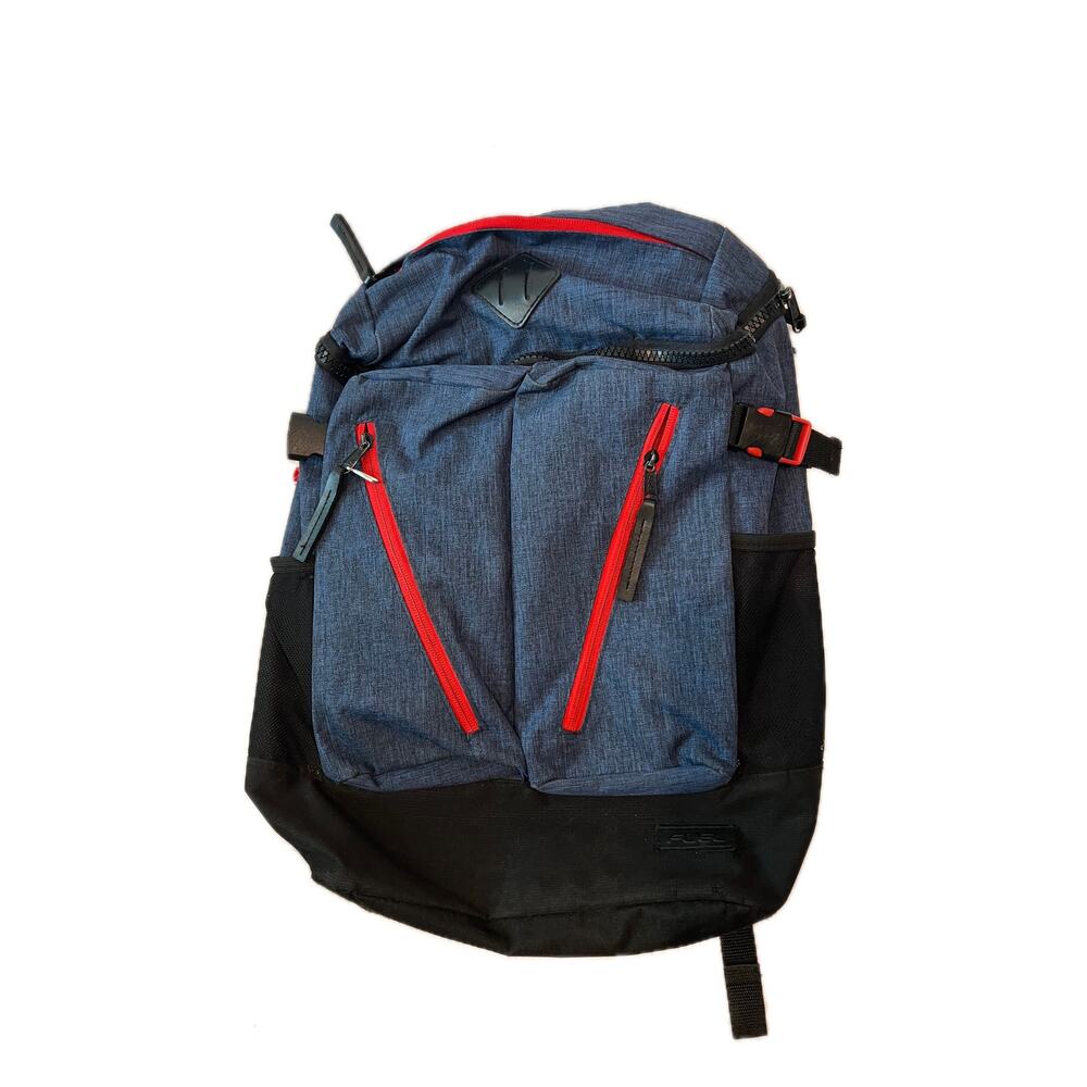 Matein Blue Black Padded Computer Skater Backpack